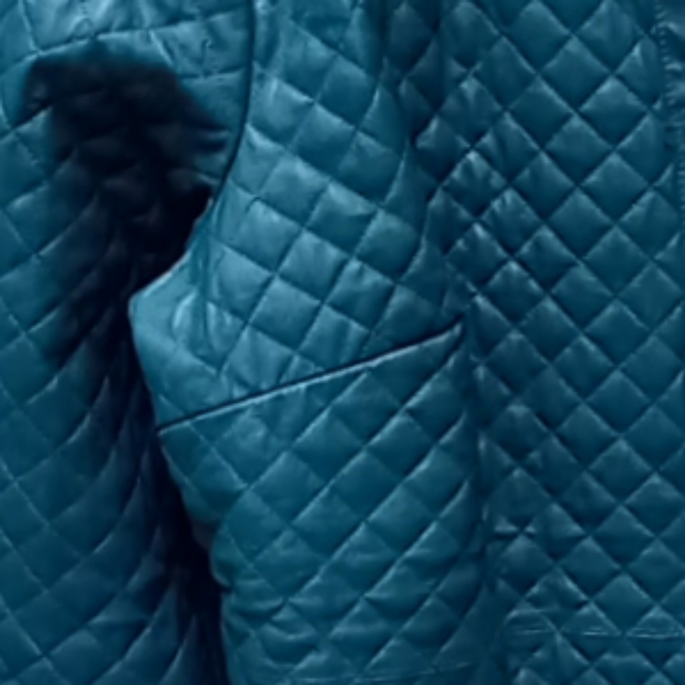 Leather Quilted Jacket - Picture 7 of 7